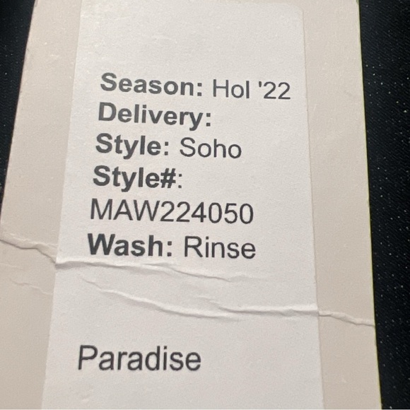 Modern American Mid Rise Skinny Denim Jeans | Color: Rich Dark Rinse | NEW/NWT🔥 - Picture 8 of 9